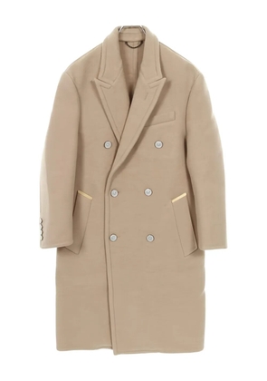 Louis Vuitton Pre-Owned 2010s double-breasted coat - Neutrals