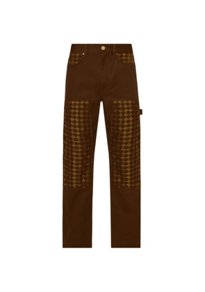 AMIRI jacquard carpenter trousers - Brown