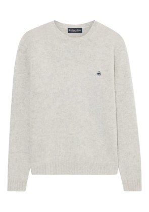 Brooks Brothers Shetland-wool crew-neck sweater - Grey