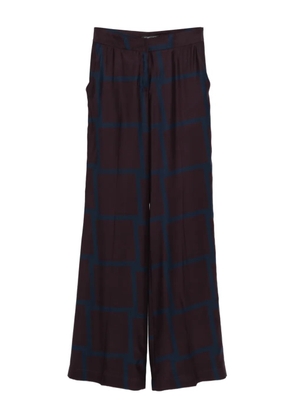 Gianluca Capannolo geometric trousers - Purple