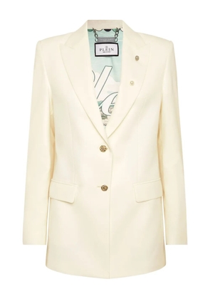 Philipp Plein Boyfriend Fit blazer - White