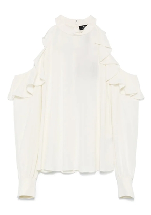 ETRO draped-detailed blouse - White