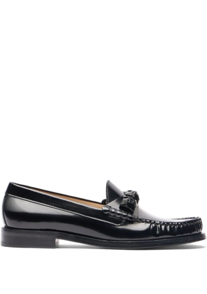 Stuart Weitzman leather loafers - Black