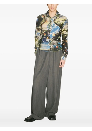 Martine Rose celestial-print shirt - Multicolour