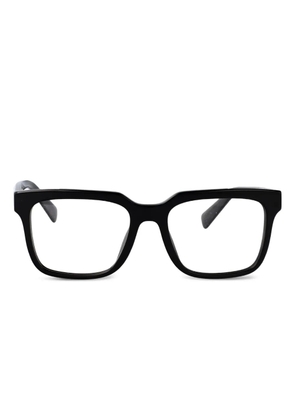 Dolce & Gabbana Eyewear acetate rectangle glasses - Black