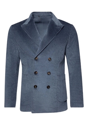 Doppiaa double-breasted blazer - Blue
