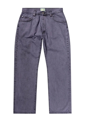 Aries acid-wash jeans - Purple