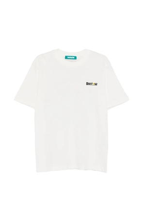 BARROW printed T-shirt - White