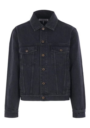 LOEWE Anagram denim jacket - Black