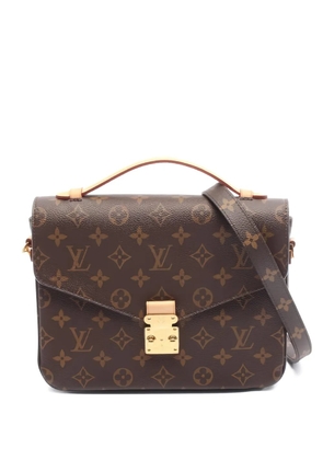 Louis Vuitton Pre-Owned 2017 MM Metis monogram leather handbag - Brown