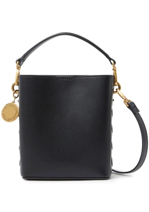 Stella McCartney Frayme faux-leather bucket bag - Black