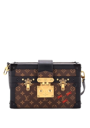 Louis Vuitton Pre-Owned Petite Malle Handbag Monogram Canvas East West shoulder bag - Brown