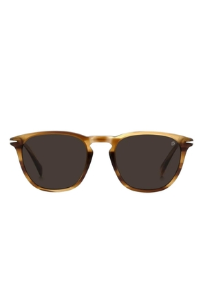 DAVID BECKHAM EYEWEAR square-frame sunglasses - Brown