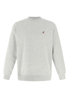 Gramicci embroidered crew-neck sweatshirt - Grey