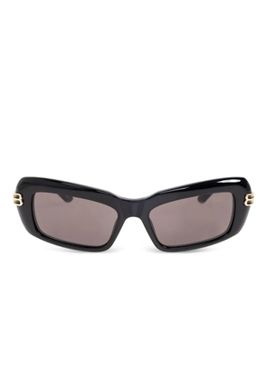 Balenciaga Eyewear rectangle-frame sunglasses - Black