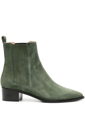 Scarosso Oliva suede ankle boots - Green