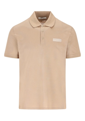 Givenchy grosgrain ribbon polo shirt - Neutrals