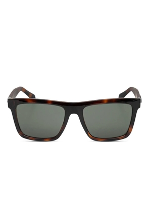 GUESS EYEWEAR tortoiseshell square sunglasses - Brown