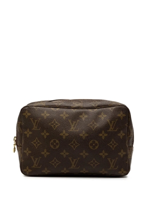 Louis Vuitton Pre-Owned 1982 Monogram Trousse Toilette 23 clutch bag - Brown