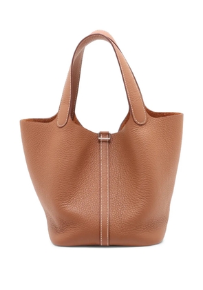 Hermès Pre-Owned 2024 Clemence Picotin Lock 22 handbag - Brown