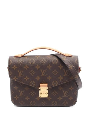 Louis Vuitton Pre-Owned MM Métis monogram-pattern satchel bag - Brown
