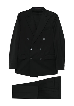 Bagnoli Sartoria Napoli double-breasted suit - Black