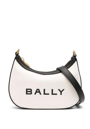 Bally Ivory canvas shoulder bag - Neutrals