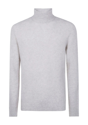 Nuur high-neck long-sleeved sweater - Grey