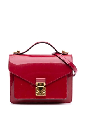 Louis Vuitton Pre-Owned 2013 Monogram Vernis Monceau BB satchel - Red