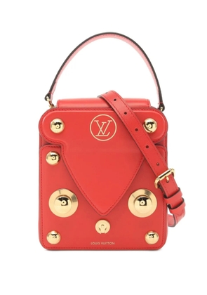Louis Vuitton Pre-Owned 2021 XL S Lock leather satchel bag - Red