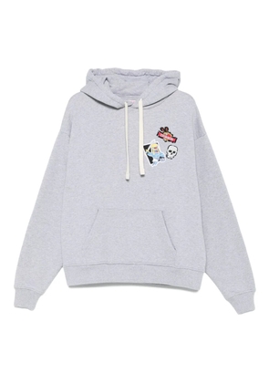 Charles Jeffrey Loverboy Barbarian-patch hoodie - Grey