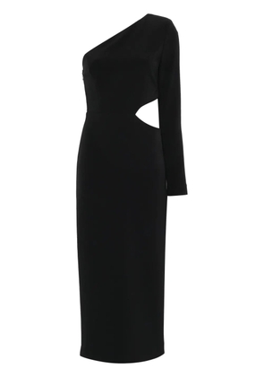 TWINSET one-shoulder midi dress - Black
