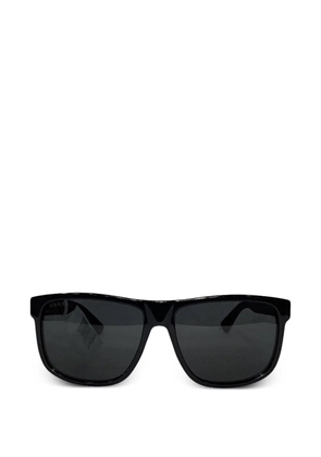 Gucci Pre-Owned square-frame sunglasses - Black