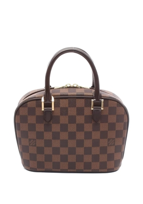 Louis Vuitton Pre-Owned 2002 mini Sarria top-handle tote bag - Brown