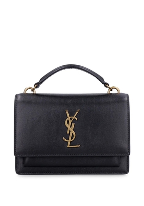 Saint Laurent Cassandra leather cross body bag - Black