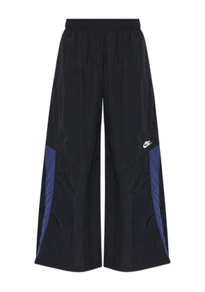 Nike logo-detail track pants - Black