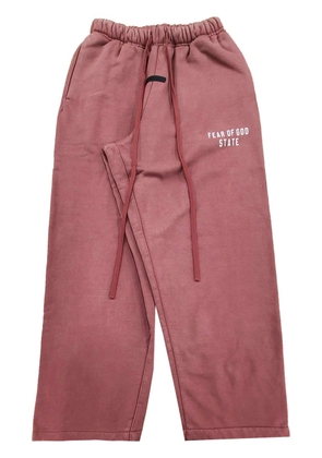 FEAR OF GOD ESSENTIALS logo-print track pants - Pink