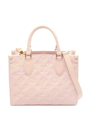 Louis Vuitton Pre-Owned 2000s PM OnTheGo Monogram-Empreinte tote bag - Pink