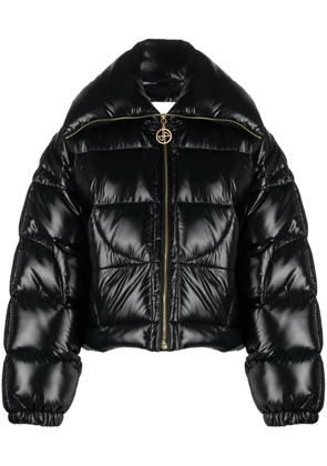 Patou cropped puffer jacket - Black