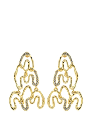 Alexis Bittar geometric-design earrings - Gold