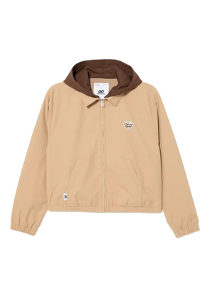 CHOCOOLATE logo-embroidered jacket - Neutrals