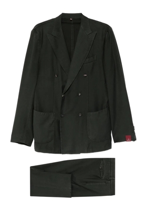 Santaniello double-breasted suit - Green