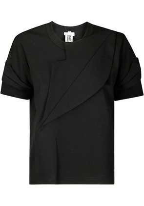 Noir Kei Ninomiya cotton t-shirt - Black