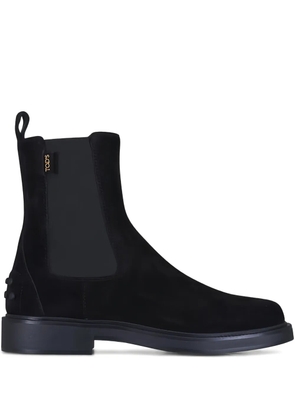 Tod's pull-tab chelsea boots - Black