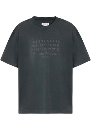 Maison Margiela logo-print T-shirt - Grey