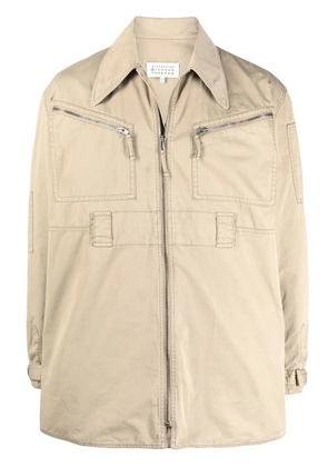 Maison Margiela lightweight cotton jacket - Black