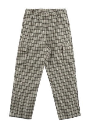 Gramicci check-pattern cargo pants - Neutrals