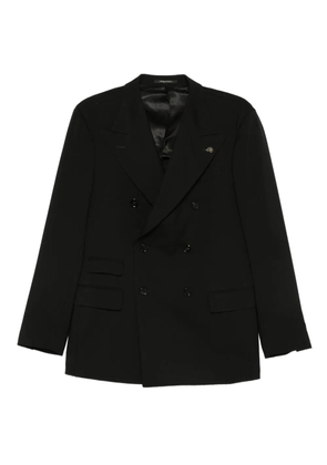 Gabriele Pasini double-breasted structured jacket - Black