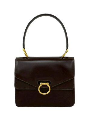 Celine Pre-Owned 2004 Leather Double Flap Top Handle Bag handbag - Brown