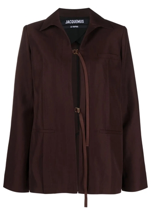 Jacquemus La Veste Amaro jacket - Brown